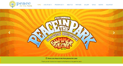 Desktop Screenshot of peaceintheparksf.org
